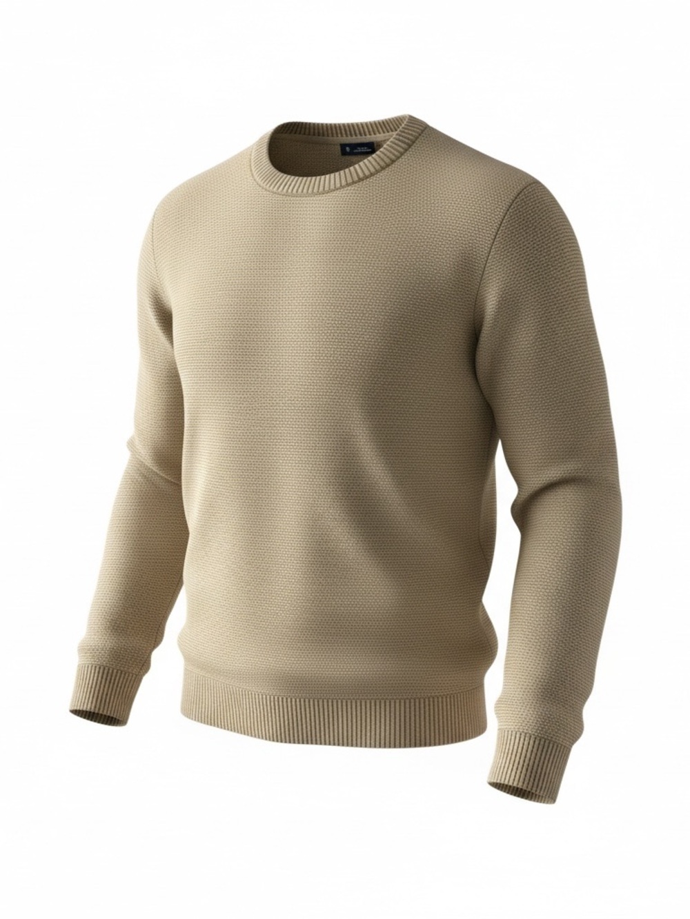 GAP Men's Crewneck Sweater in Beige